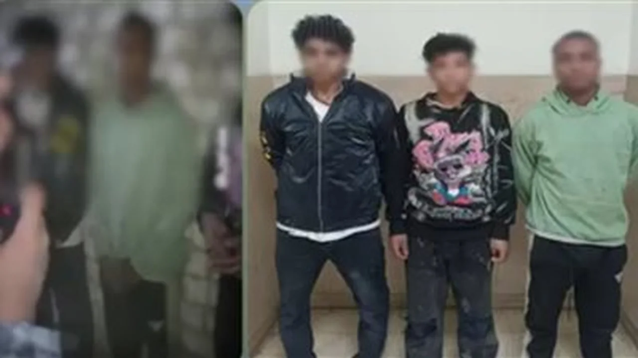 أهالي الجيزة يسلمون للشرطة لصوصاً حاولوا خطف هاتف طالب في الشارع